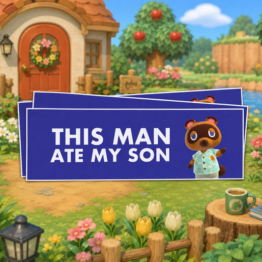 Tom Nook Ate My Son - generated product image