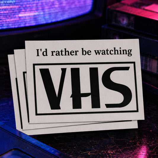VHS Retro Sticker - generated product image